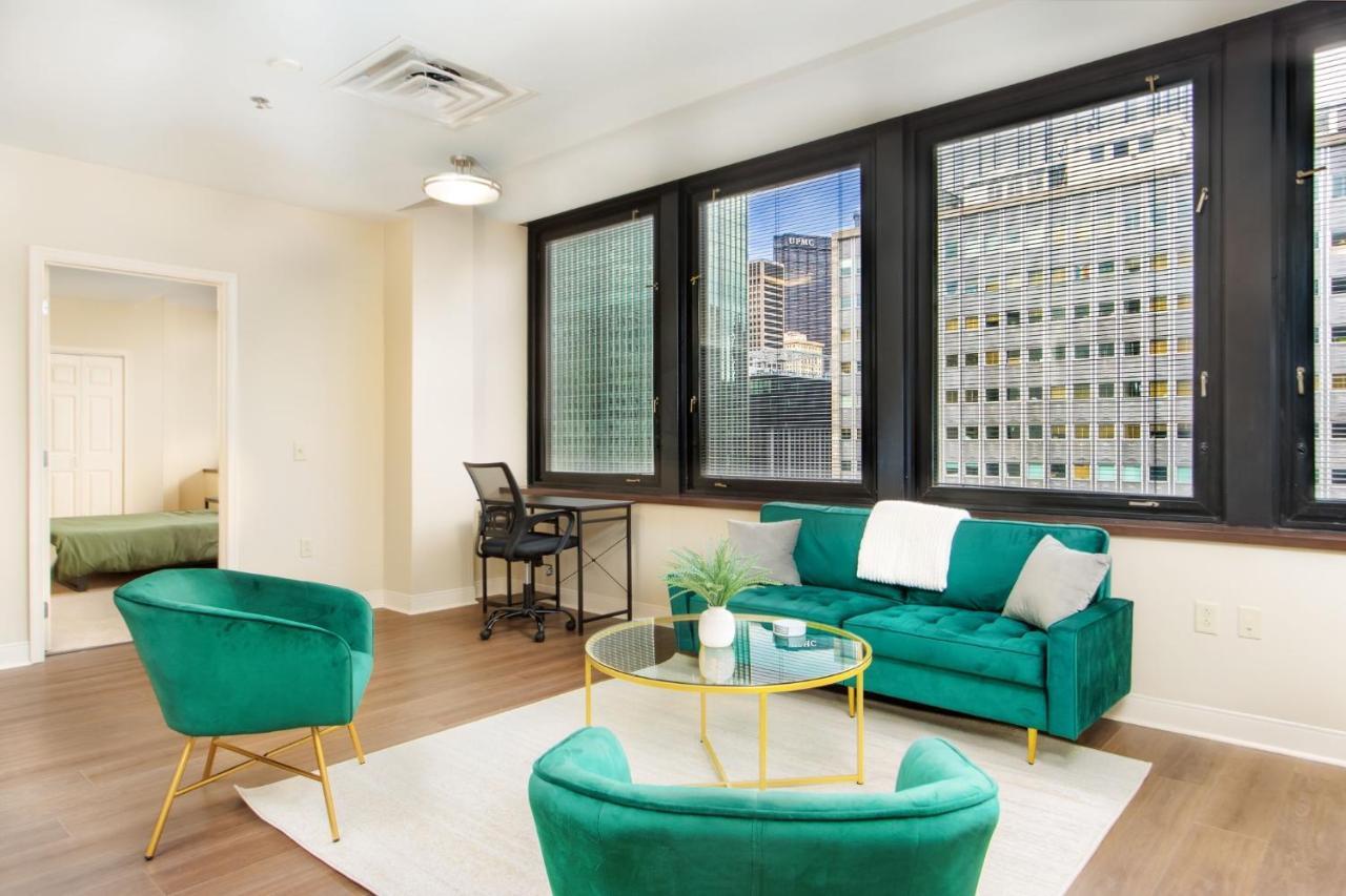 Luxe City Views Prime Location 24-7 Parking Gym Lounge Pittsburgh Extérieur photo