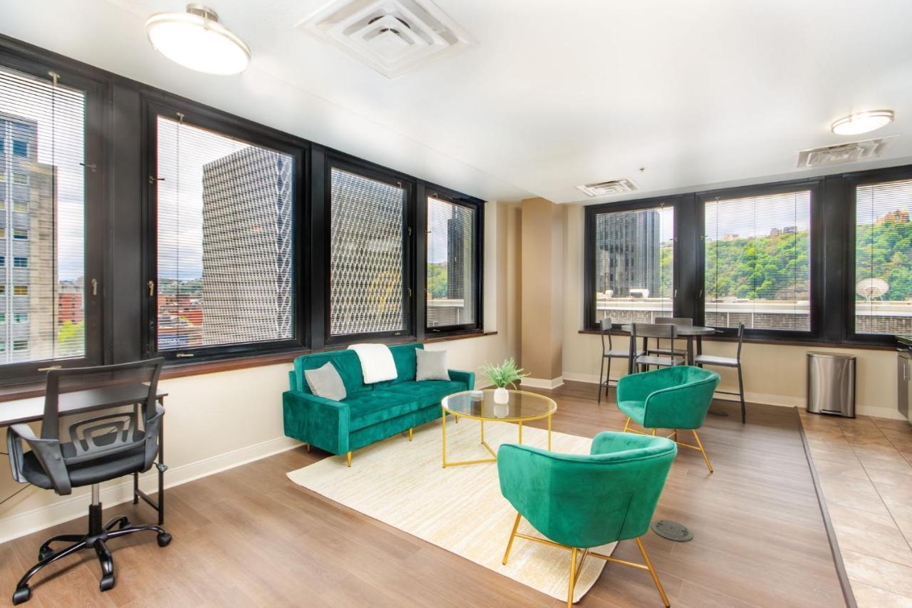 Luxe City Views Prime Location 24-7 Parking Gym Lounge Pittsburgh Extérieur photo